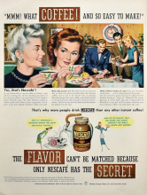 1948 Nescafé Cofee Ad